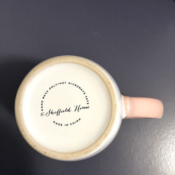 Unicorn Sheffield Travel Mug with Lid- Coffee or Tea Pink Handle - Picture 2 of 13